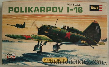 Revell 1/72 Polikarpov I-16 - Japan Issue, H635 plastic model kit